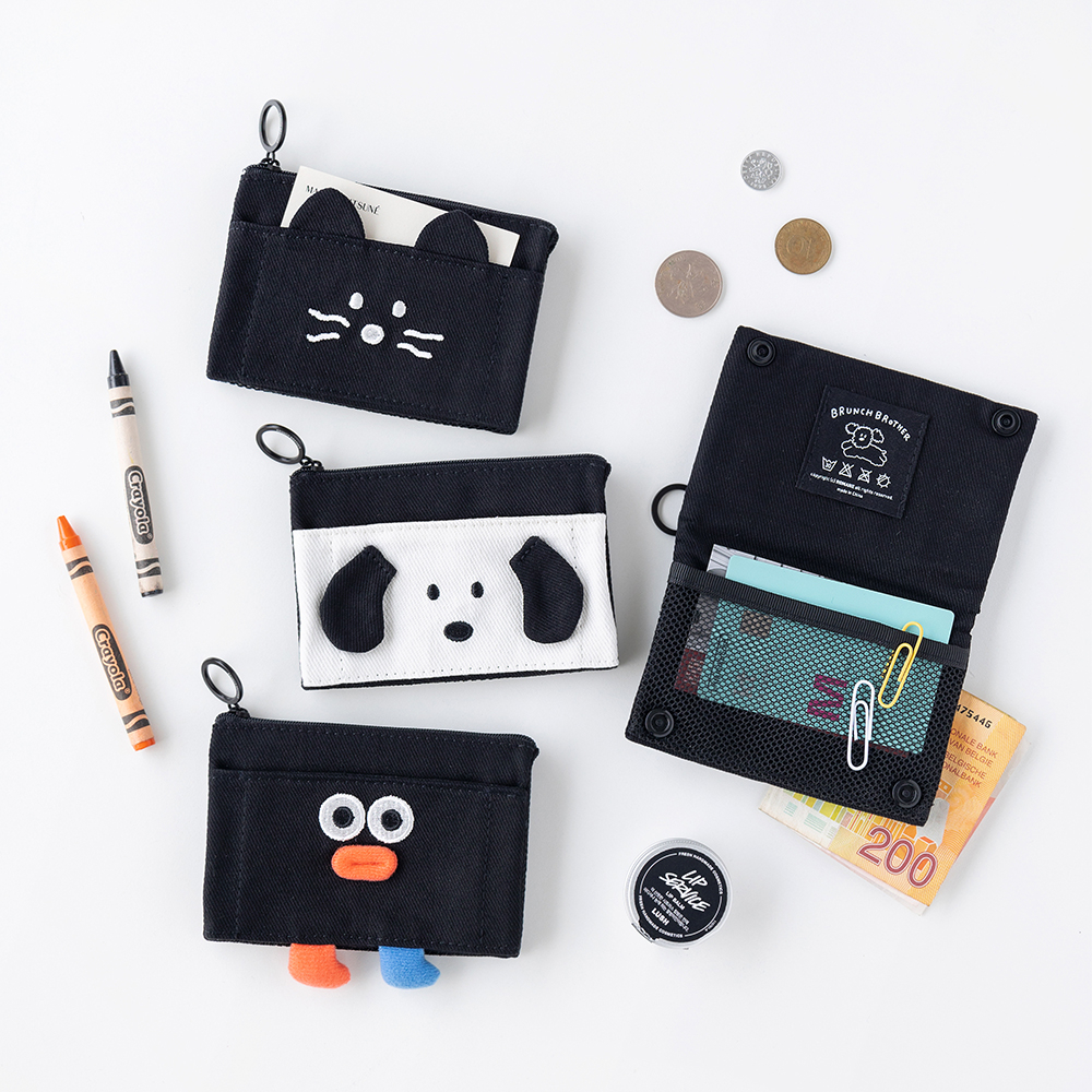 BB Foldable Card Wallet V.2 -  mini coin pouch holder case bag purse small slim wallets storage pocket