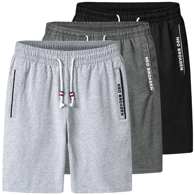 [Ready Stock]   shorts men's casual outdoor fashion loose simple summer sports running youth quick-drying breathable M-6XL