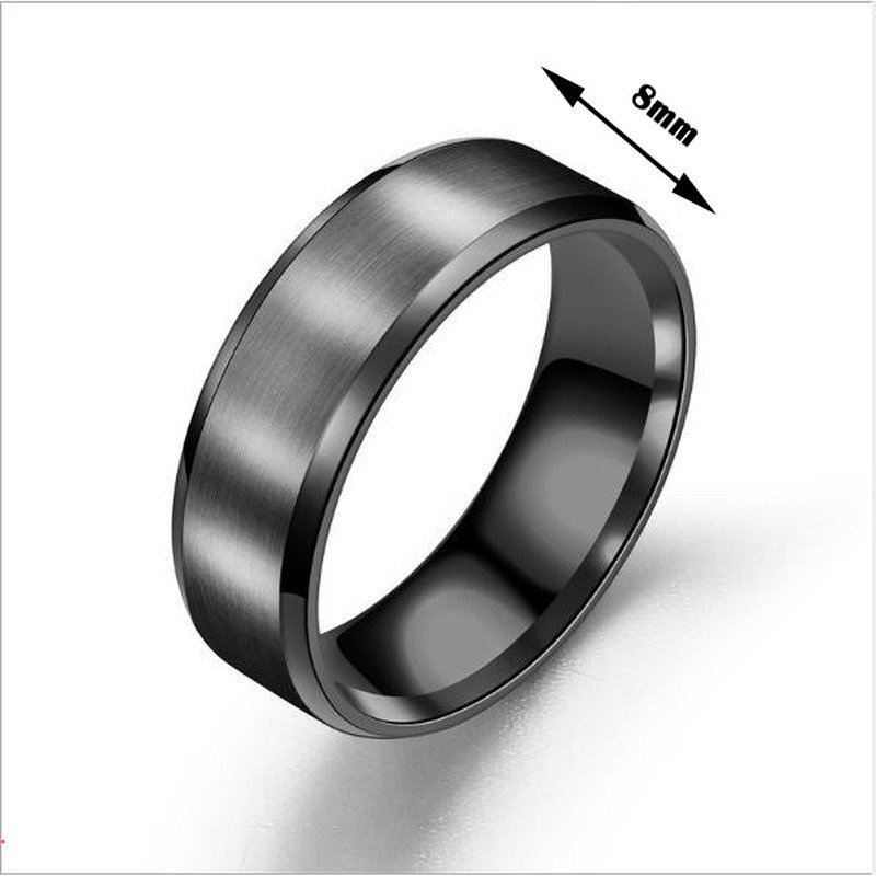 Titanium Steel Ring for Men and Women, Stainless Steel Ring for Men